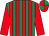 Emerald green and red stripes, red sleeves, quartered cap (A Shiels/donal Gavigan/niall Reilly)