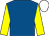 ROYAL BLUE, YELLOW sleeves, WHITE cap (J J Bridger Mrs J Stamp)