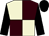 Beige and brown (quartered), black sleeves and cap (Barrow Hill)