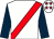 White, red sash, dark blue sleeves, white cap, red stars (Thomas O'Flynn)