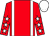 Red, white braces, red sleeves, white stars and cap (Nerves Of Steel Partnership)
