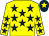 Yellow, dark blue stars, dark blue cap, yellow star (The Shantou Partnership)