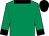 Emerald green, black collar, cuffs and cap (Mrs R J McCreery)
