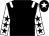 Black, white epaulets, white sleeves, black stars, black cap, white star (Oaklands Racing & Bloodstock Ltd)