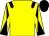 Yellow, black epaulets, diabolo on sleeves, black cap (Suiter Developments Limited)