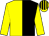 Black & yellow halved, yellow sleeves, striped cap (Dreamers Syndicate)