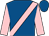Royal blue, pink sash and sleeves (Mrs Morley, R Penney & A Rix)