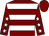 Maroon, white hoops, maroon sleeves, white stars, maroon cap (Mr Matt Batters)