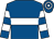 Royal blue, white hoop, hooped sleeves & cap (McNally Racing Syndicate)