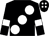 Black, large white spots, armlets and spots on cap (Mr A Sergent & Partner)
