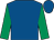 Royal blue, emerald green sleeves (It's Nice Tobe Nice)