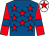 Royal blue, red stars, red sleeves, royal blue armlets, white cap, red star (Weight, Howe & Oliver)