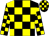 Black, yellow checks (Mr M Dally & Mrs G M Drier)