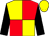 Red & yellow quartered, black sleeves, yellow cap (Lansdowne Partnership)