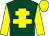 Dark green, yellow cross of lorraine, sleeves and cap (Steve Killalea & Richard & Maralyn See)
