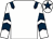 White, dark blue epaulets, chevrons on sleeves, white cap, dark blue star (Six To Five Against)