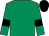 Emerald green, black armlets, black cap (David Lowe)
