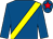 Royal blue, yellow sash, royal blue cap, red star (Hard To Know Syndicate)