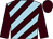 Light blue and brown diagonal stripes, brown sleeves, brown cap (Veitzer, Chris And Veitzer, Scott M)