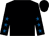 Black, royal blue stars on sleeves (Mrs Pippa Boyle)