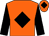 Orange, black diamond, sleeves and diamond on cap (G King Haulage Ltd)