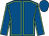 Royal blue, light green seams, royal blue cap (Francis G Murray & John T Murray)