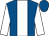 Royal blue, white stripe and sleeves (Ms Kathryn J Sweeting)