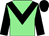 Light green, black chevron, sleeves and cap (Mr G Cahill)
