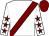 White, maroon sash, maroon stars on sleeves, maroon cap (Mrs Philomena Shanahan)