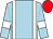 Light blue, white braces and armlets, red cap (Mr J L And Mrs H R Gledson)