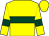 Yellow, dark green hoop and armlets (Mr I R Clements & Dr L G Parry)