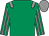 Emerald green, grey epaulets, striped sleeves, grey cap (Mr Ali Abdulla Saeed)