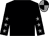 Black, grey stars on sleeves, quartered cap (Brendan Keogh)