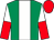 Emerald green, white stripe, white and red halved sleeves, red cap (R Favarulo, G Chesneaux, N Littmoden)