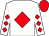 White, red diamond, red diamonds on sleeves, red cap (Paul Dunne)