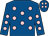 Royal blue, pink spots (Mr Darren Cahill)