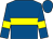 Royal blue, yellow hoop and armlets (Andy Bell & Fergus Lyons)