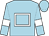 Light blue, white hollow box and armlets (Llewelyn, Runeckles And Wetumpka Racin)