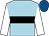Light blue, black hoop, white sleeves, royal blue cap (Mr Ron Watts)