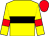 Yellow, black hoop, yellow sleeves, red armlets, red cap (Mr E Eames, Mr A Ham & Mr R Trevor)
