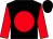 black, red disc, red sleeves (Roberto Zuniga-rios)
