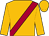 Old gold, claret sash, old gold cap (Messrs G N Helman, J Milner, G Simpson, G S Simpso)