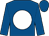 royal blue, white disc (De Luca And Sons Stable And Spatz, Ronald B)