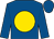 royal blue, gold disc (Sydney Russell)