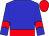 Blue, red belt, red chevron on sleeves, red cap (Sano Racing Stables Inc)