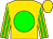 Gold, green ball, green stripes on sleeves (Bellasis, Tim, O'gorman, Kevin J And Tschanz, Cassandra A)