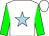 White, light blue star, green sleeves (Avila, Jesus And Cuevas, Jesus)
