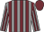 Grey body, garnet striped, grey arms, garnet striped, garnet cap (J Detre/f Seigneur/e Walsh)