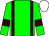 Green, brown braces, brown armlets, white cap (K Strangeway/d Haddrell)