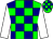 Green and navy blocks, white sleeves (Mauricio Nunez)